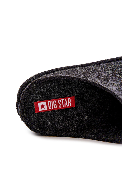 Класичні чоловічі тапочки Big Star KK176003 Чорні