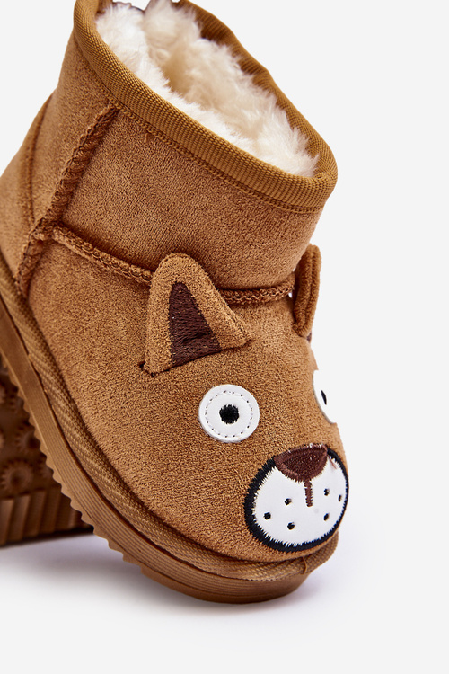 Дитячі утеплені чоботи Snow Boots Camel Vavena