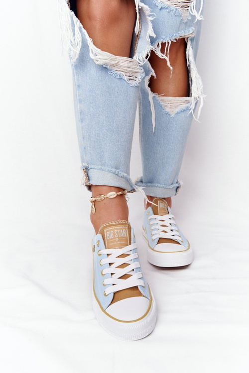 Класичні жіночі кросівки BIG STAR HH274457 Сині