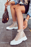 Модні кросівки High Sock Beige Collin