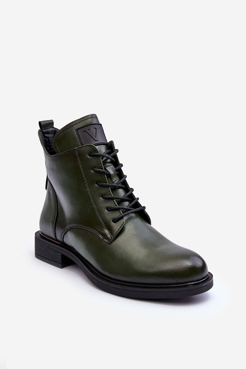 Жіночі шкіряні черевики Tedrick Green Workers