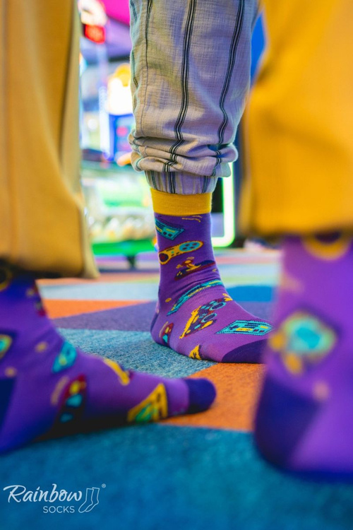 Шкарпетки Rainbow для любителів консольних ігор 2 пари