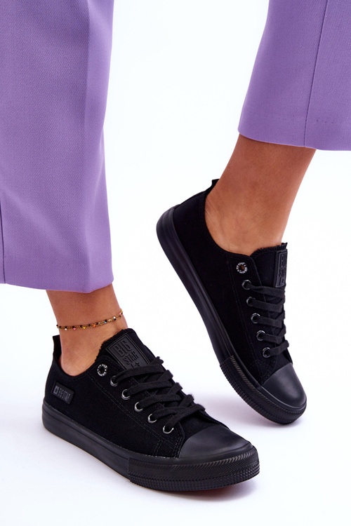 Жіночі низькі кросівки Big Star KK274009 Чорні