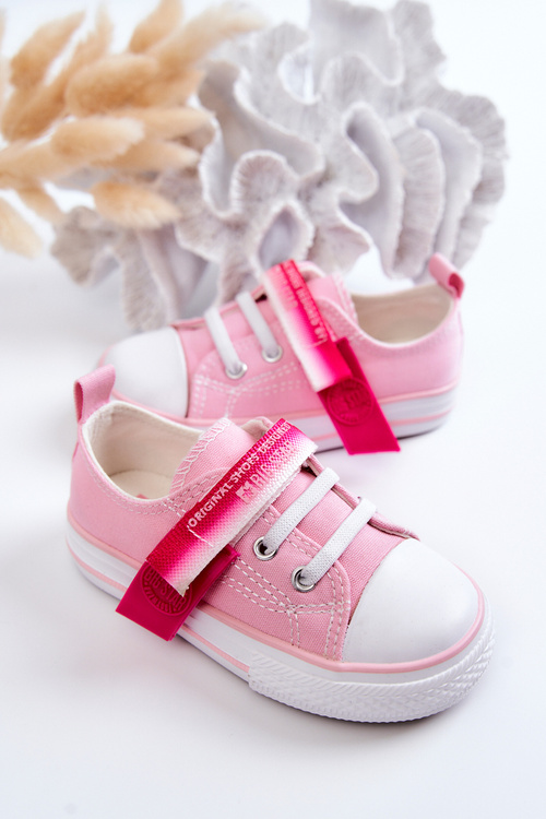 Дитячі низькі кросівки BIG STAR JJ374078 Рожеві