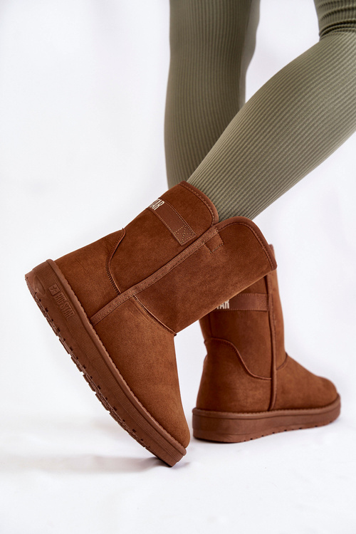 Жіночі високі зимові черевики Big Star KK274616 Коричневий