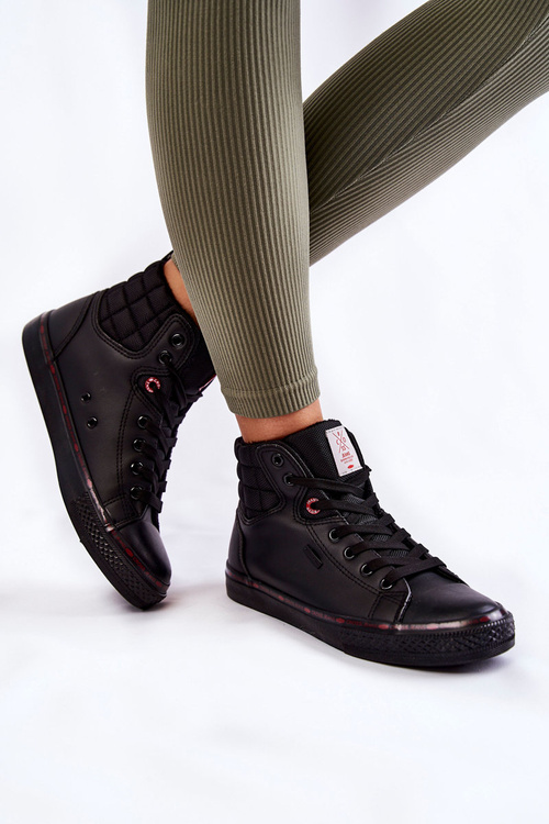 Жіночі високі кросівки Cross Jeans KK2R4058C Чорні