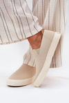 Жіночі Кросівки Slip-On Big Star RR274721 Бежеві