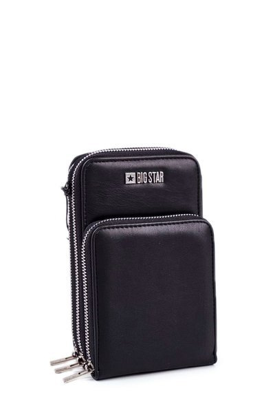 Жіноча сумка-гаманець 2в1 BIG STAR GG674004 Чорна