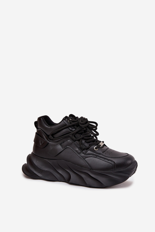 Жіночі Кросівки Натуральна Шкіра GOE SS2N4036 Чорний