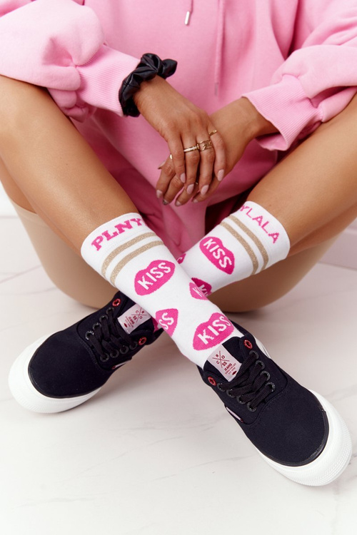 Жіночі кросівки на платформі CROSS JEANS FF2R4002C Чорні