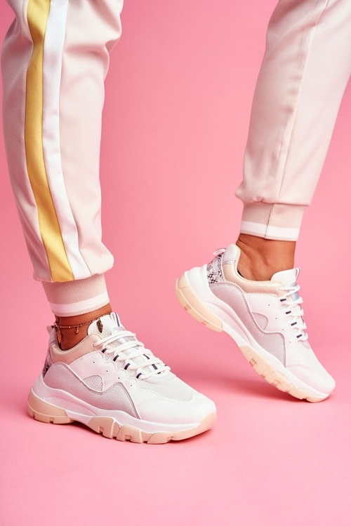 Спортивне жіноче взуття Кросівки бежеві Idaise