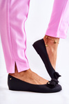 Гумові жіночі балетки Ballerinas Dock Black Fergie