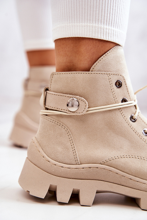 Черевики Tied Trappers Beige Marsha