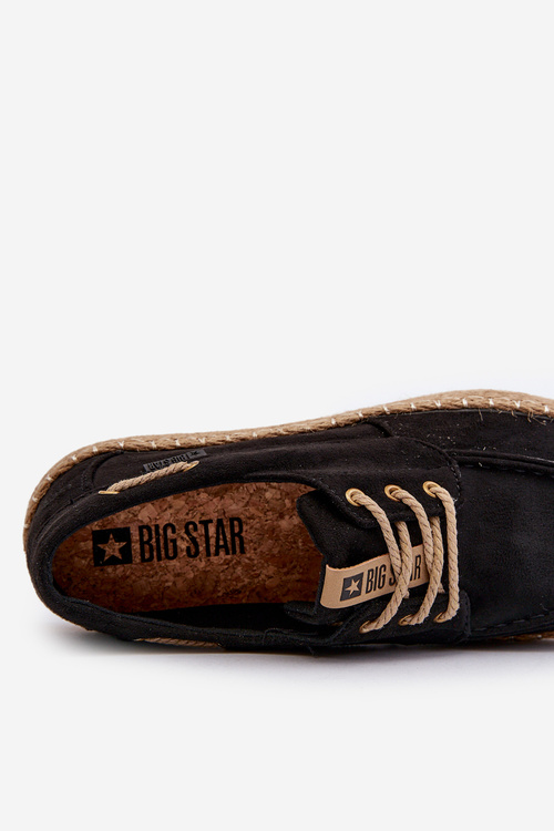 Чоловічі еспадрільї на шнурівці Big Star NN174051 Black