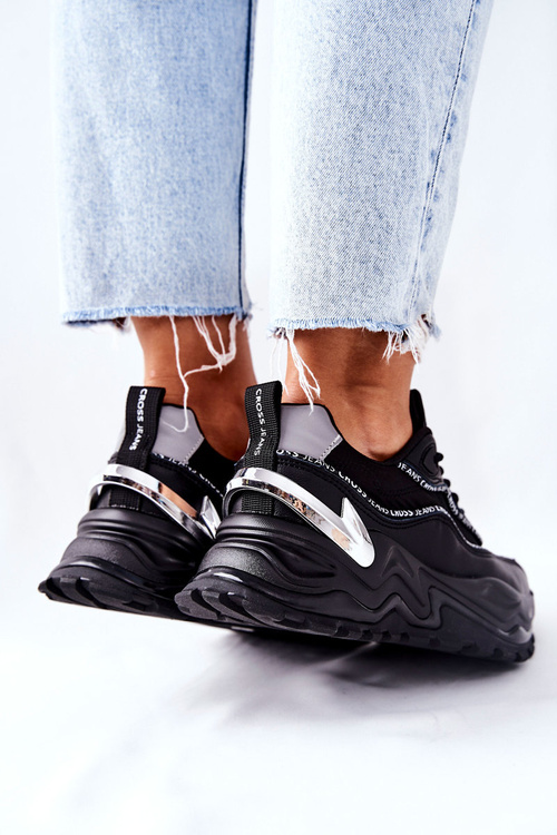 Жіночі кросівки Cross Jeans II2R4018C Чорні