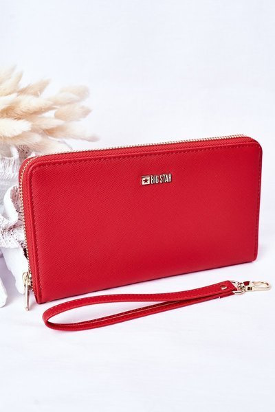 Великий шкіряний гаманець Big Star HH674003 Red