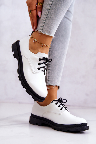 Жіночі класичні броги Oxford White Colton