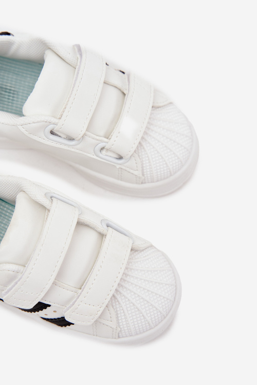 Дитяче Спортивне Взуття Кросівки З Еко Шкіри Білі Renel