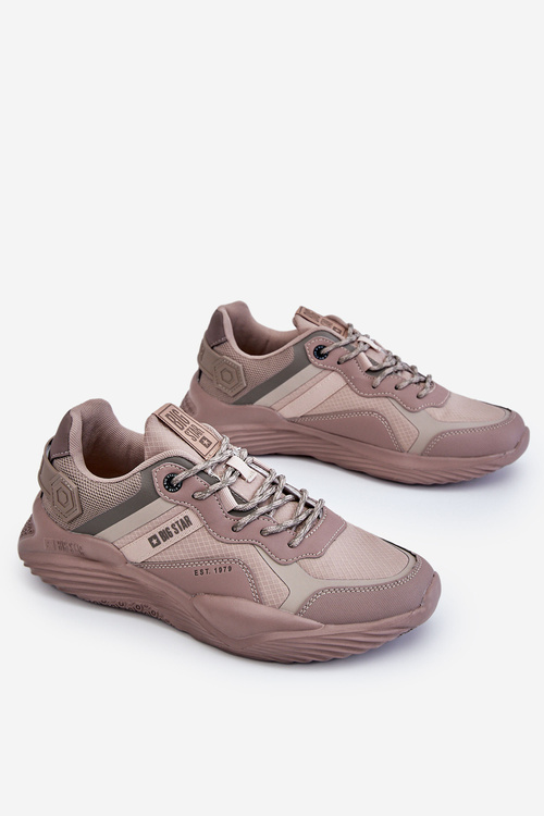 Чоловічі світлі кросівки Memory Foam System Big Star LL174151 Beige