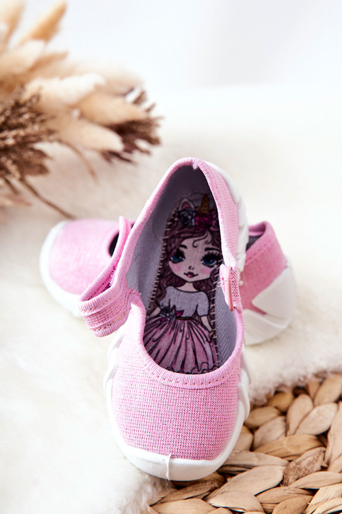 В'єтнамки Ballerinas Befado Shiny 109P223 Pink