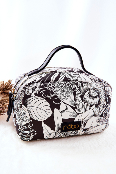 Велика косметичка NOBO Flowers L0040-CM00 Black