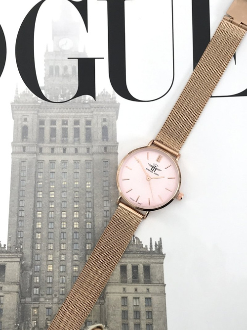 Жіночий годинник Michael John Florence Pink Dial 32 мм