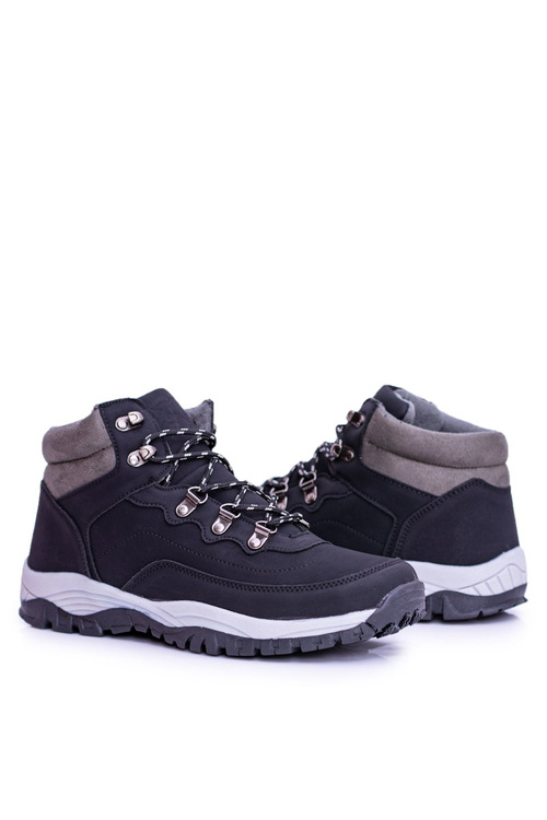 Теплі чоловічі чорні трекінгові черевики Smith's Duran