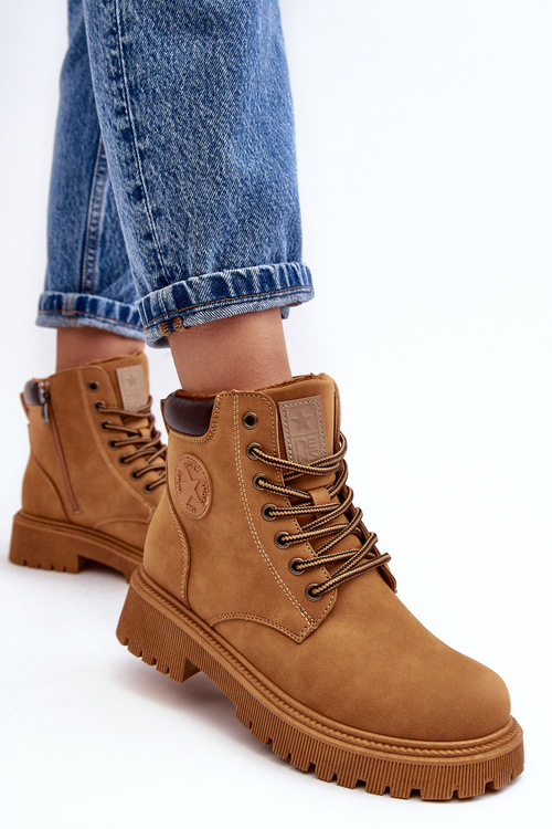 Черевики Trapper Camel Felizia на шкіряній підкладці