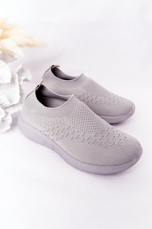 Дитячі сліпони сірі School Trip