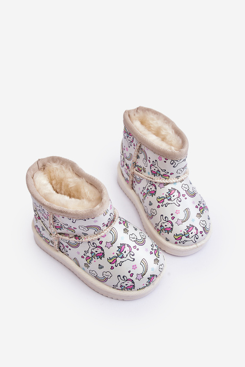 Дитячі сноуборди з малюнком бежеві Elenet