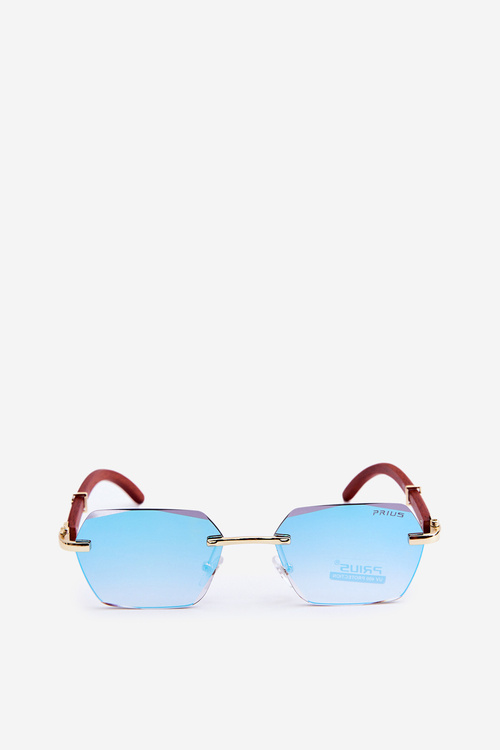 Коричневі жіночі сонцезахисні окуляри UV400