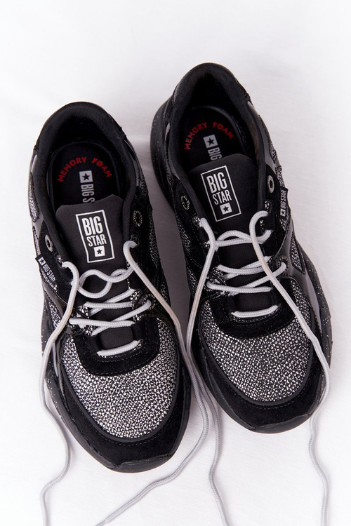 Жіночі кросівки Memory Foam Big Star HH274325 Чорні