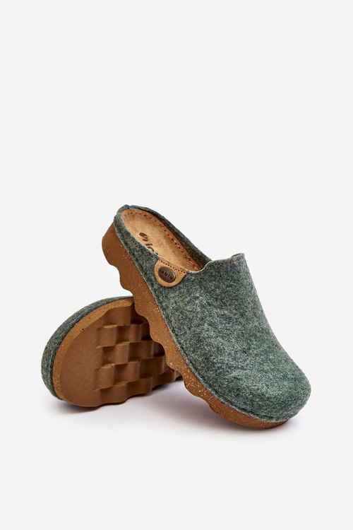 Жіноче домашнє взуття Profilactic Тапочки Inblu DK000011 Зелений