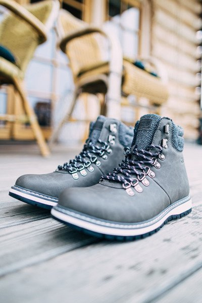 Чоловічі черевики Trappers Big Star Grey EE174405