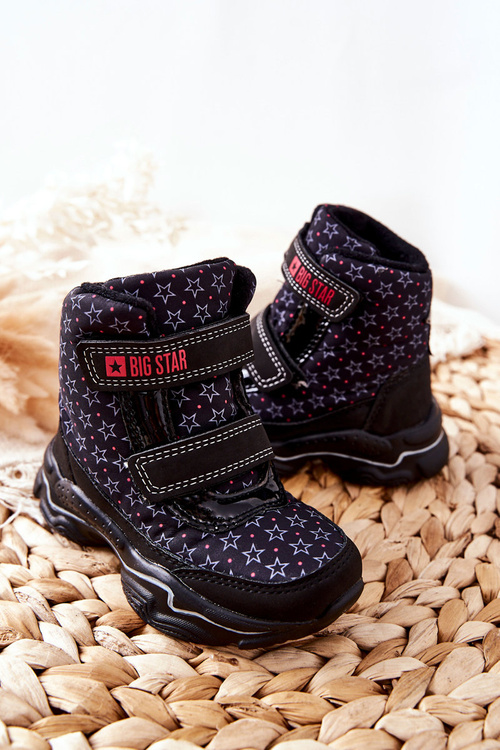 Дитячі снігові черевики Big Star II374091 Чорні
