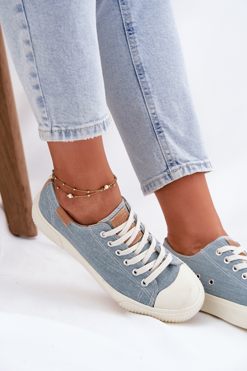 Жіночі Текстильні Кросівки Big Star RR274796 Сині