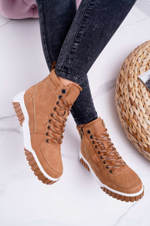 Жіноче спортивне взуття Big Star High Camel EE274224