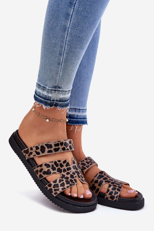 Жіночі Сандалі З Липучками Vinceza 17401 Пантера