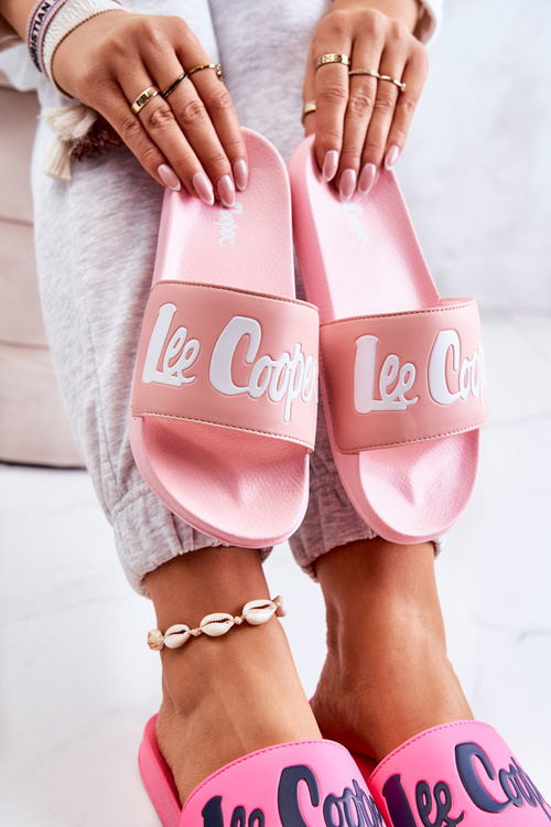 Жіночі тапочки Lee Cooper LCW-22-42-0998 Рожевий