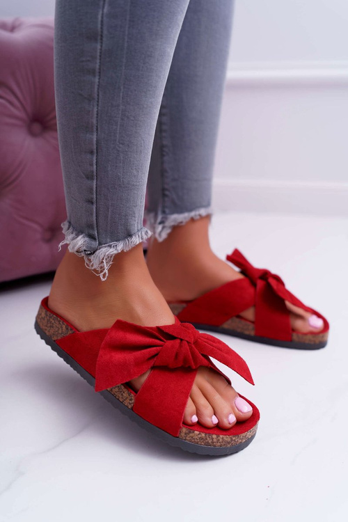 Жіночі пробкові шльопанці Cocard Red Fallen