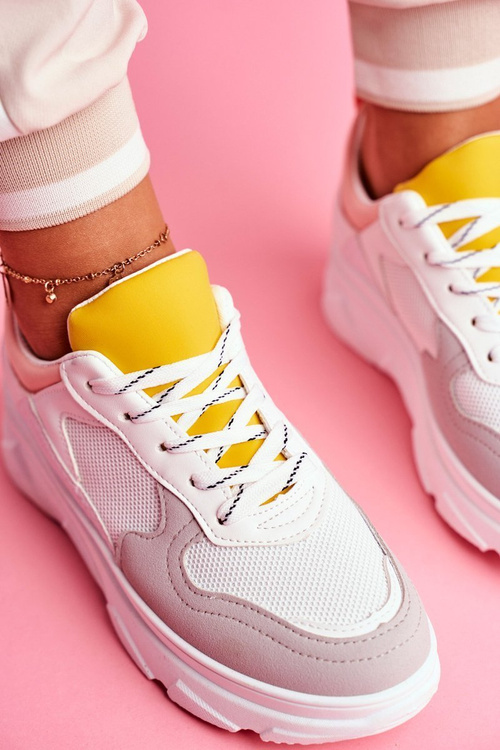 Спортивне жіноче взуття Pink White Fresno