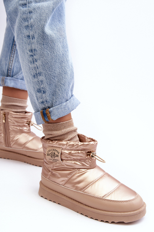 Жіночі утеплені зимові черевики Lee Cooper LCJ-23-44-1965L Бежеві