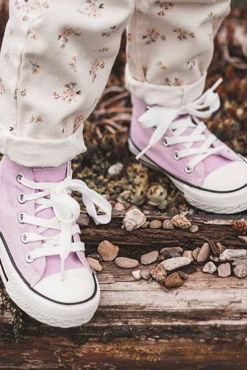 Дитячі високі кросівки Violet Filemon