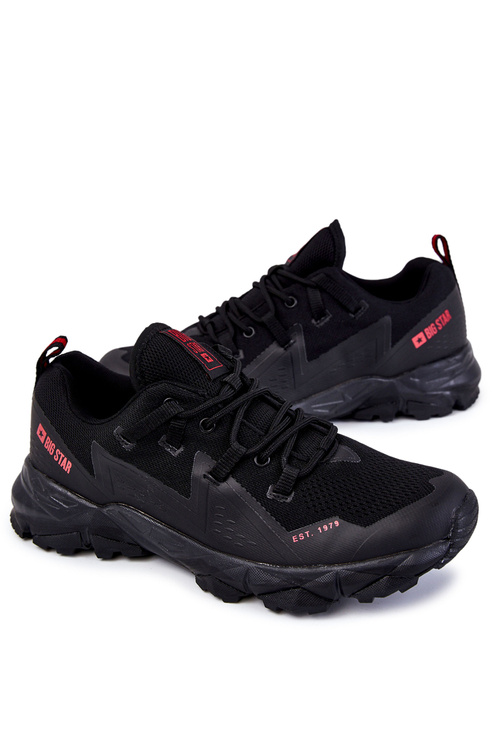 Чоловіче спортивне взуття Memory Foam Big Star KK174109 Black