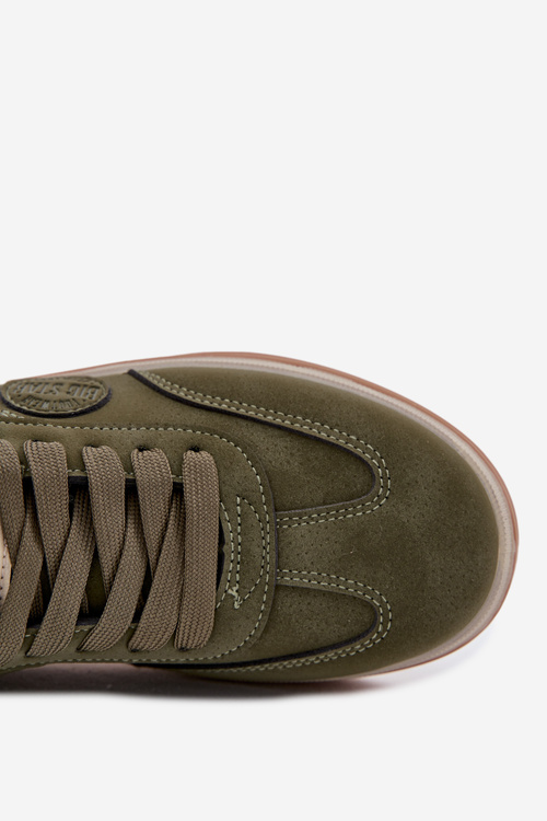 Чоловічі Низькі Кросівки Big Star SS174022 HI-POLY SYSTEM Khaki