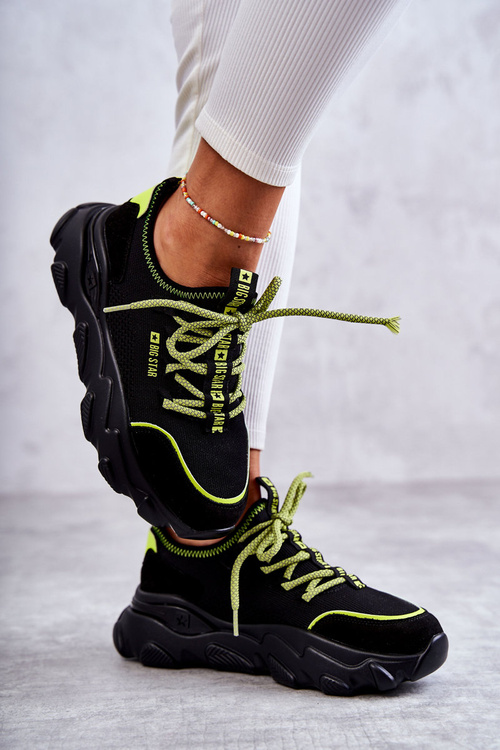 Жіночі кросівки Memory Foam System Big Star KK274028 Чорні