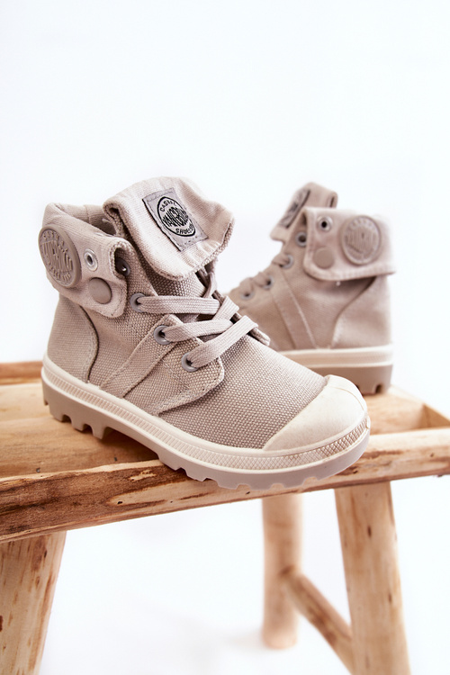 Дитячі високі кросівки Grey Tobby