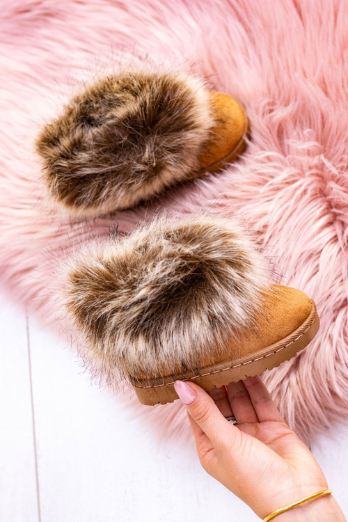 Дитячі снігові чоботи з хутром Camel Ariana