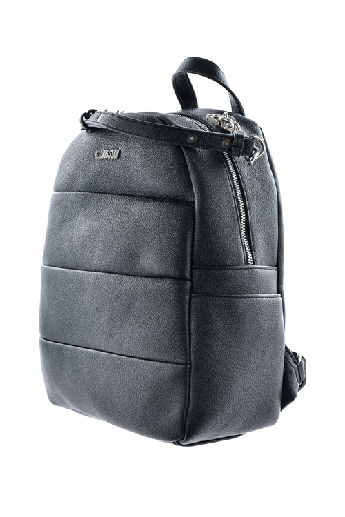 Жіночий шкіряний рюкзак Big Star LL574016 чорний