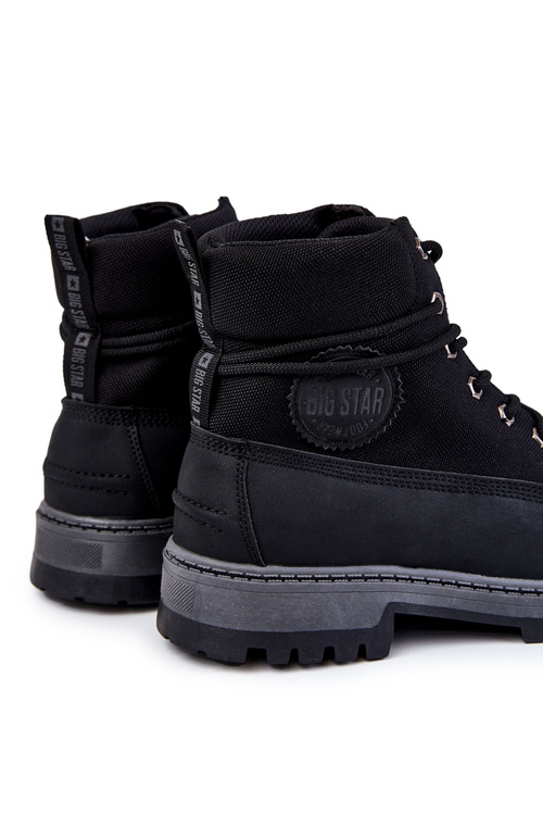 Чоловічі черевики Memory Foam Big Star KK174206 Чорні